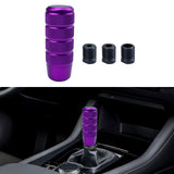 Maxbell Car Aluminum Alloy Gear Shift Knobs for Cars, Trucks, Buses, SUV Durable Purple