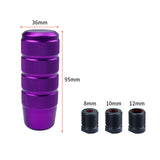 Maxbell Car Aluminum Alloy Gear Shift Knobs for Cars, Trucks, Buses, SUV Durable Purple