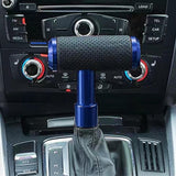 Maxbell 4inch Metal Car Automatic Gear Shifter Knob Lever for Most MT Transmission Blue