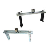 Maxbell Fuel Pump Removal Tool Carbon Steel High Quality Accessory Adjustable 2 Jaws Argent