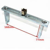 Maxbell Fuel Pump Removal Tool Carbon Steel High Quality Accessory Adjustable 2 Jaws Argent