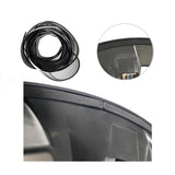 Maxbell 4Pcs 18" Hub Cap Wheel Cap Cover Automobile Durable for Tesla Model 3 Matt Black