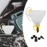 Maxbell Auto Coolant Funnel Kit Replace Universal Durable