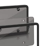 Maxbell American License Plate Frame with Screws Auto Accessory for Auto Truck Black