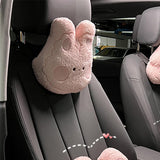 Maxbell Universal Car Seat Cushion Accessories Breathable for Automotive SUV Rabbit Headrest