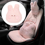 Maxbell Universal Car Seat Cushion Accessories Breathable for Automotive SUV Rabbit 3D Backrest