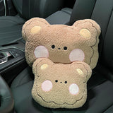 Maxbell Universal Car Seat Cushion Accessories Breathable for Automotive SUV Bear Headrest