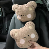Maxbell Universal Car Seat Cushion Accessories Breathable for Automotive SUV Bear Headrest