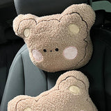 Maxbell Universal Car Seat Cushion Accessories Breathable for Automotive SUV Bear Headrest