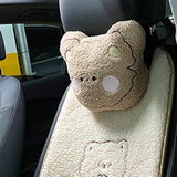 Maxbell Universal Car Seat Cushion Accessories Breathable for Automotive SUV Bear Headrest