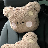 Maxbell Universal Car Seat Cushion Accessories Breathable for Automotive SUV Bear Headrest