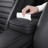 Maxbell Universal Car Armrest Box Tissue Holder Storage Cases for Backseat
