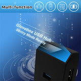 Maxbell Glove Box USB Hub USB Expansion Dock Charging for Tesla Model 3 Model Y