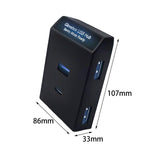 Maxbell Glove Box USB Hub USB Expansion Dock Charging for Tesla Model 3 Model Y