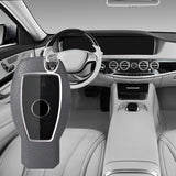 Maxbell Car Key Fob Case Holder Protector for Mercedes-Benz A B C E S Class ml Gray