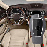 Maxbell Car Key Fob Case Holder Protector for Mercedes-Benz A B C E S Class ml Gray