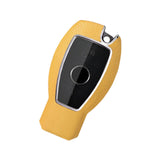 Maxbell Car Key Fob Case Holder Protector for Mercedes-Benz A B C E S Class ml Yellow