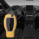 Maxbell Car Key Fob Case Holder Protector for Mercedes-Benz A B C E S Class ml Yellow
