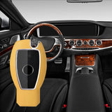Maxbell Car Key Fob Case Holder Protector for Mercedes-Benz A B C E S Class ml Yellow