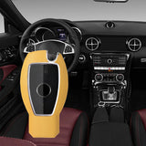 Maxbell Car Key Fob Case Holder Protector for Mercedes-Benz A B C E S Class ml Yellow