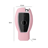 Maxbell Car Key Fob Case Holder Protector for Mercedes-Benz A B C E S Class ml Pink