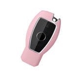 Maxbell Car Key Fob Case Holder Protector for Mercedes-Benz A B C E S Class ml Pink