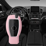Maxbell Car Key Fob Case Holder Protector for Mercedes-Benz A B C E S Class ml Pink