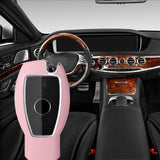 Maxbell Car Key Fob Case Holder Protector for Mercedes-Benz A B C E S Class ml Pink