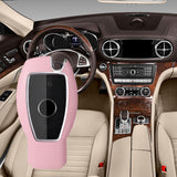 Maxbell Car Key Fob Case Holder Protector for Mercedes-Benz A B C E S Class ml Pink