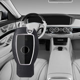 Maxbell Car Key Fob Case Holder Protector for Mercedes-Benz A B C E S Class ml Black