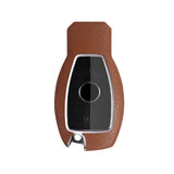 Maxbell Car Key Fob Case Holder Protector for Mercedes-Benz A B C E S Class ml Brown
