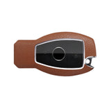 Maxbell Car Key Fob Case Holder Protector for Mercedes-Benz A B C E S Class ml Brown
