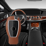 Maxbell Car Key Fob Case Holder Protector for Mercedes-Benz A B C E S Class ml Brown