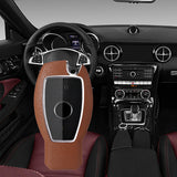 Maxbell Car Key Fob Case Holder Protector for Mercedes-Benz A B C E S Class ml Brown
