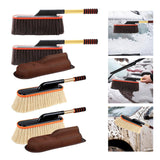 Maxbell Car Duster Brush Extendable Handle Soft Adjustable for Automotive Truck Coffee no Box