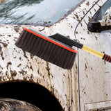 Maxbell Car Duster Brush Extendable Handle Soft Adjustable for Automotive Truck Coffee no Box