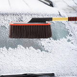 Maxbell Car Duster Brush Extendable Handle Soft Adjustable for Automotive Truck Coffee no Box