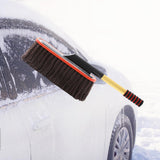 Maxbell Car Duster Brush Extendable Handle Soft Adjustable for Automotive Truck Coffee with Box