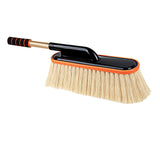 Maxbell Car Duster Brush Extendable Handle Soft Adjustable for Automotive Truck Beige no Box