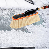 Maxbell Car Duster Brush Extendable Handle Soft Adjustable for Automotive Truck Beige no Box