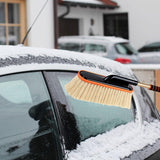 Maxbell Car Duster Brush Extendable Handle Soft Adjustable for Automotive Truck Beige with Box