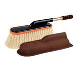 Maxbell Car Duster Brush Extendable Handle Soft Adjustable for Automotive Truck Beige with Box