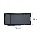 Maxbell Behind Screen Storage Tray Console Organizer for Tesla Model 3 Y Black