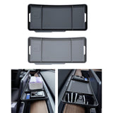 Maxbell Behind Screen Storage Tray Console Organizer for Tesla Model 3 Y Black