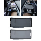 Maxbell Behind Screen Storage Tray Console Organizer for Tesla Model 3 Y Black
