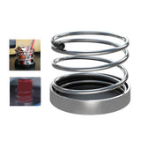 Maxbell Universal Spring Rack Car Drink Cup Holder for Accessory Replace Argent