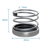 Maxbell Universal Spring Rack Car Drink Cup Holder for Accessory Replace Argent