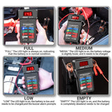 Maxbell Portable Engine Tester 12V with Clamps Alternator Checker for Vehicles