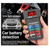 Maxbell Portable Engine Tester 12V with Clamps Alternator Checker for Vehicles