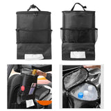 Maxbell Portable Car Seat Back Organizer Large Capacity Hanging Travel Storage Bag Non waterproof